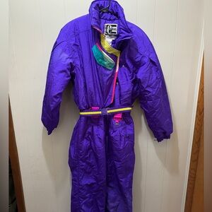 Vintage, Helly Hansen,Europa, multicolored, nylon, snowsuit! Size 14